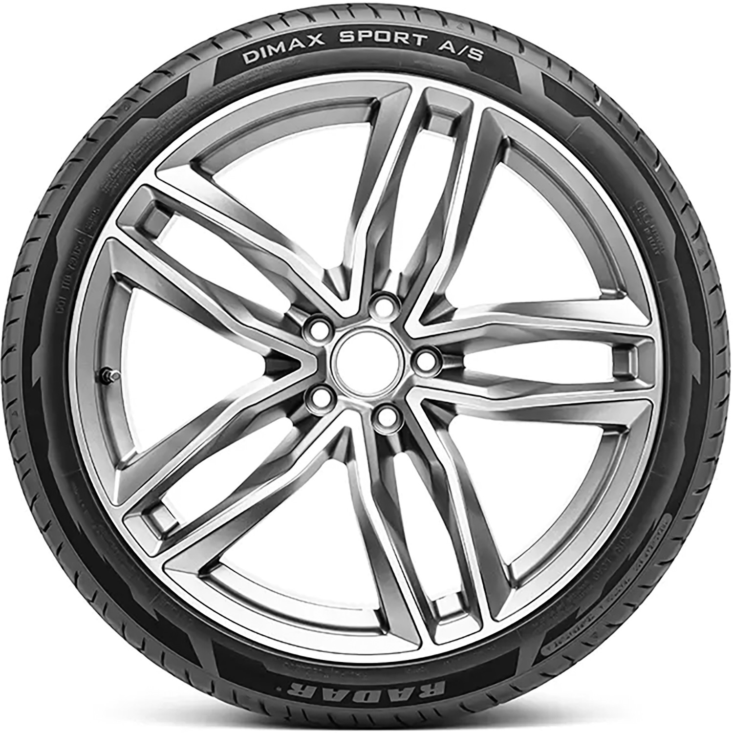 4 Tires Radar Dimax Sport A/S EV Ready 265/35R20 99Y XL AS High Performance
