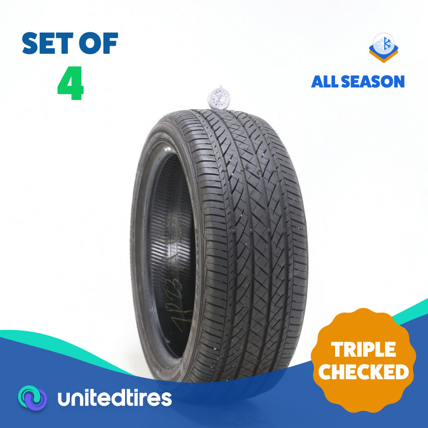 Set of (4) Used 235/45R18 Bridgestone Potenza RE97AS 94V – 7.5-8/32