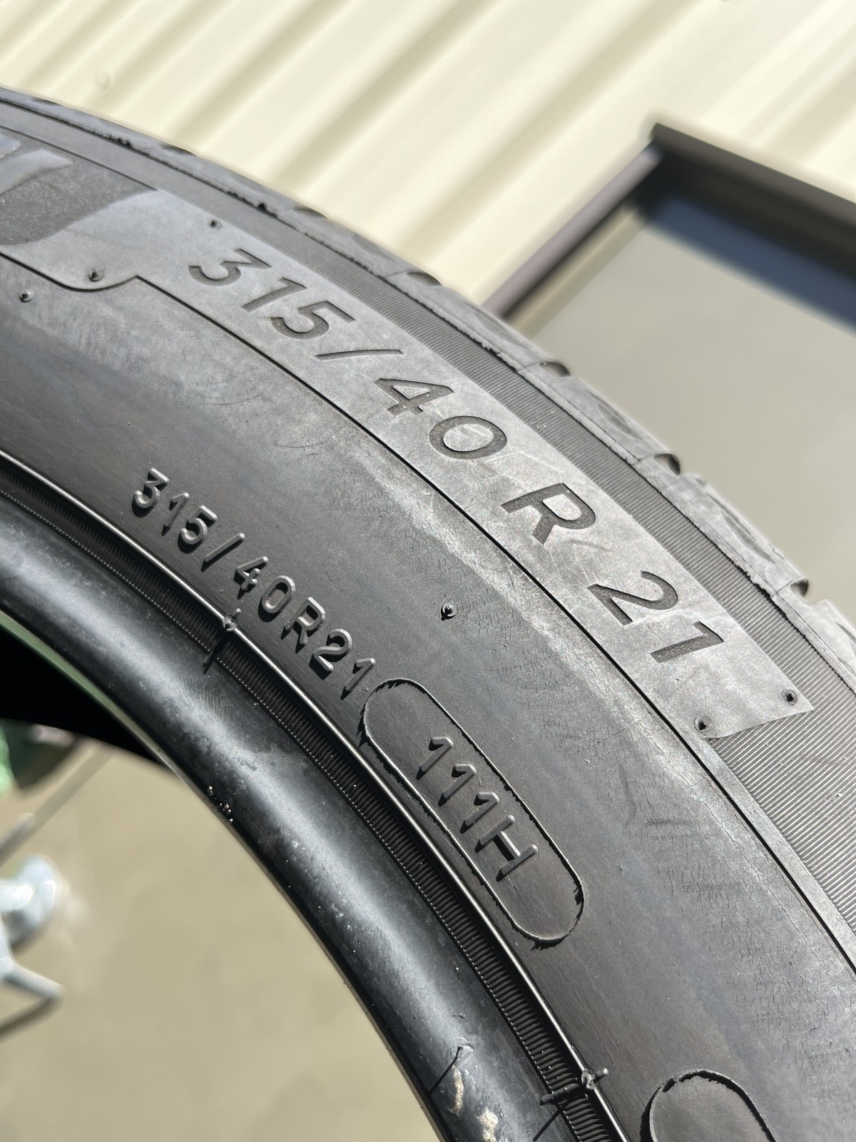 Set Of 2 Michelin Primacy Tour A/S MO 315/40R21 111H DOT.1323 7/32 NO Patch