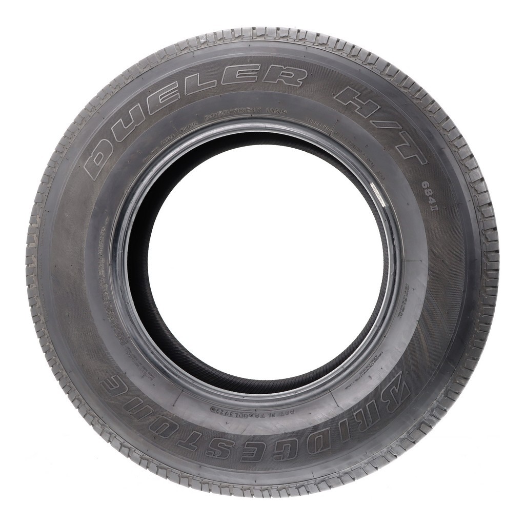 Set of (4) Used 265/70R17 Bridgestone Dueler H/T 684 II 113S – 7-8.5/32