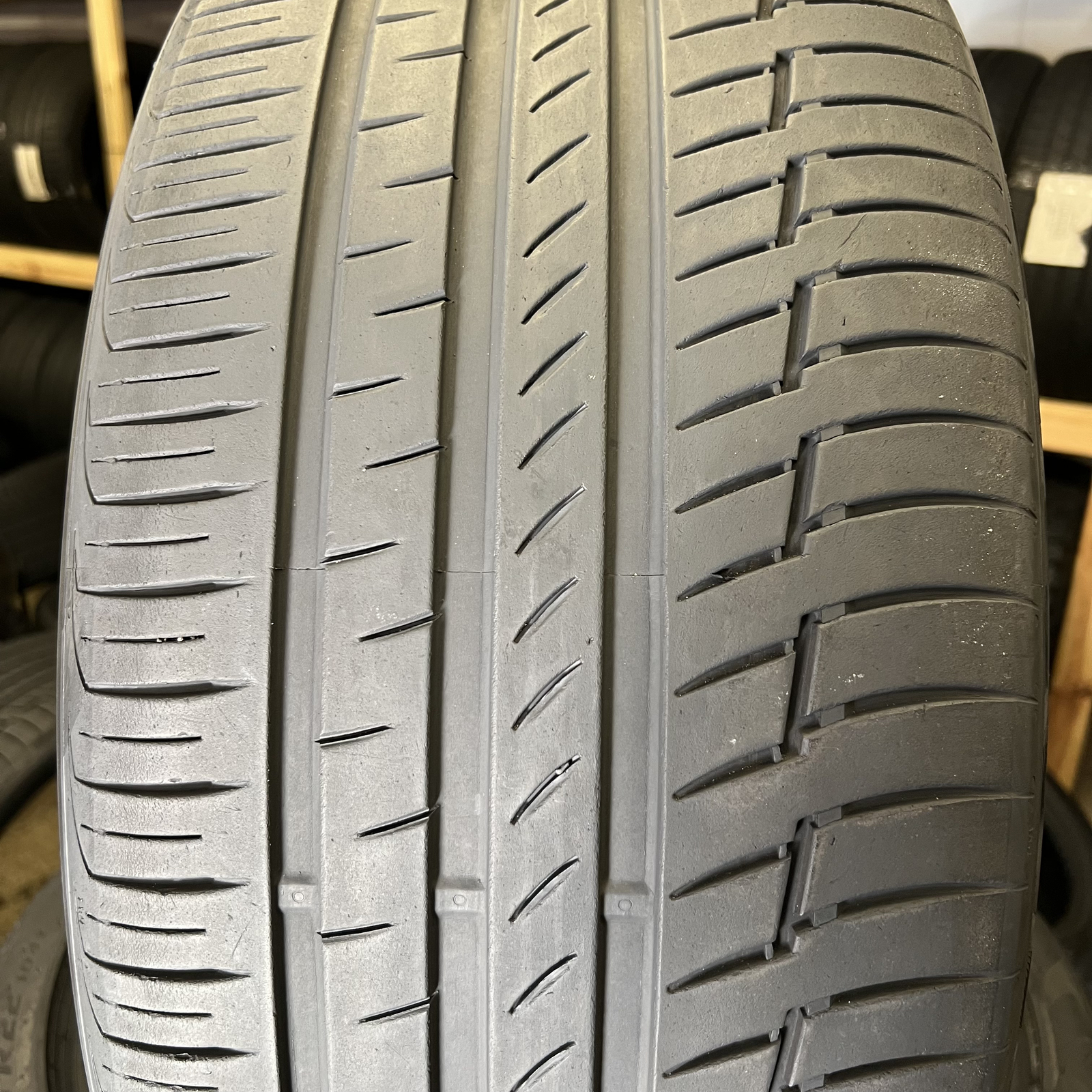 Set Of 4 Tires Likenew Continental PremiumContact 6 BMW 275/35R22 & 315/30ZR22