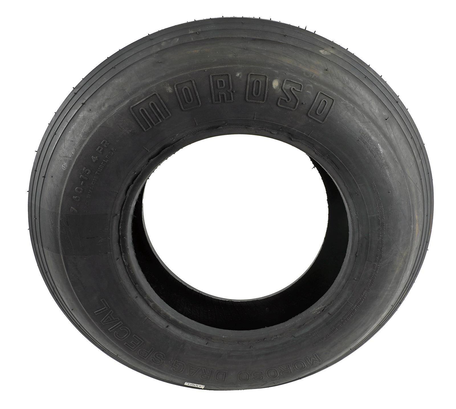 Moroso #17600 Tire Drag Special Front 29.2 x 7.6-15 Bias-Ply Blackwall Each
