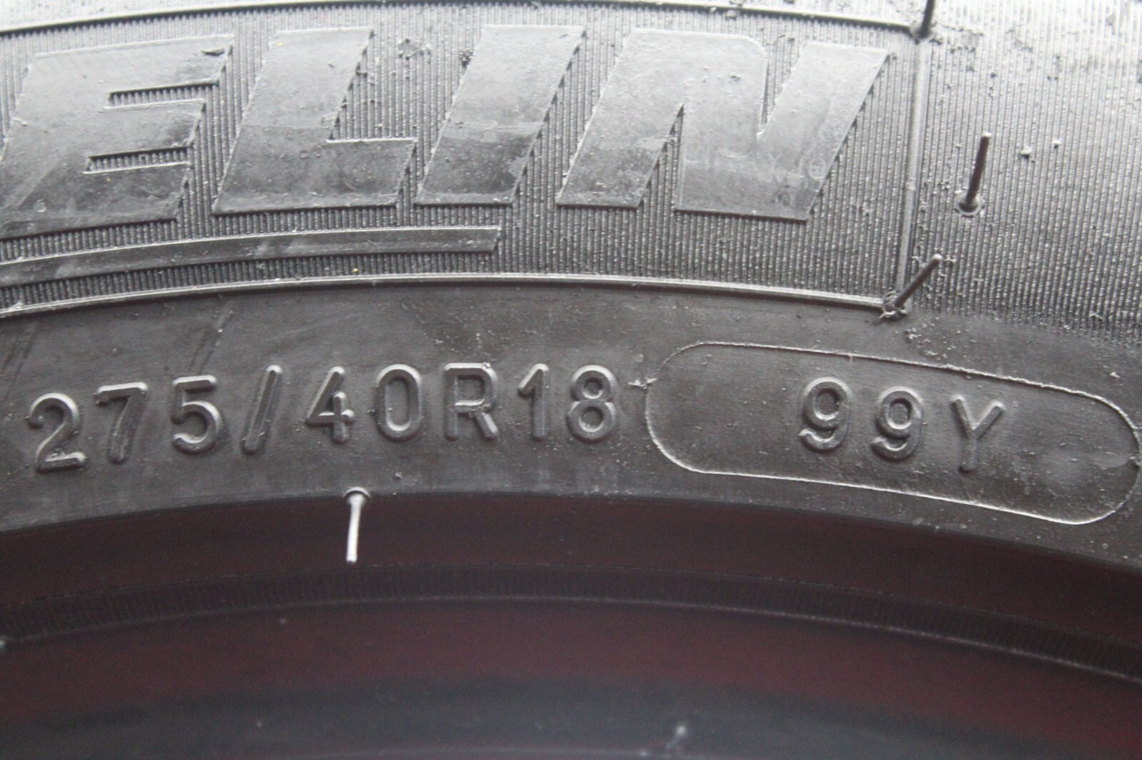 1 Used Michelin Primacy 3 ZP ★ RSC MOE 275/40R18 275/40/18 2754018 99Y