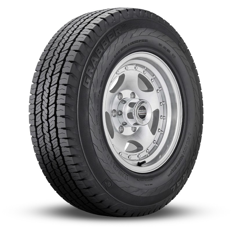 1 General Grabber A/TX 265/50R20 107T All Terrain 640AB 60K Mi Warranty 3PMSF