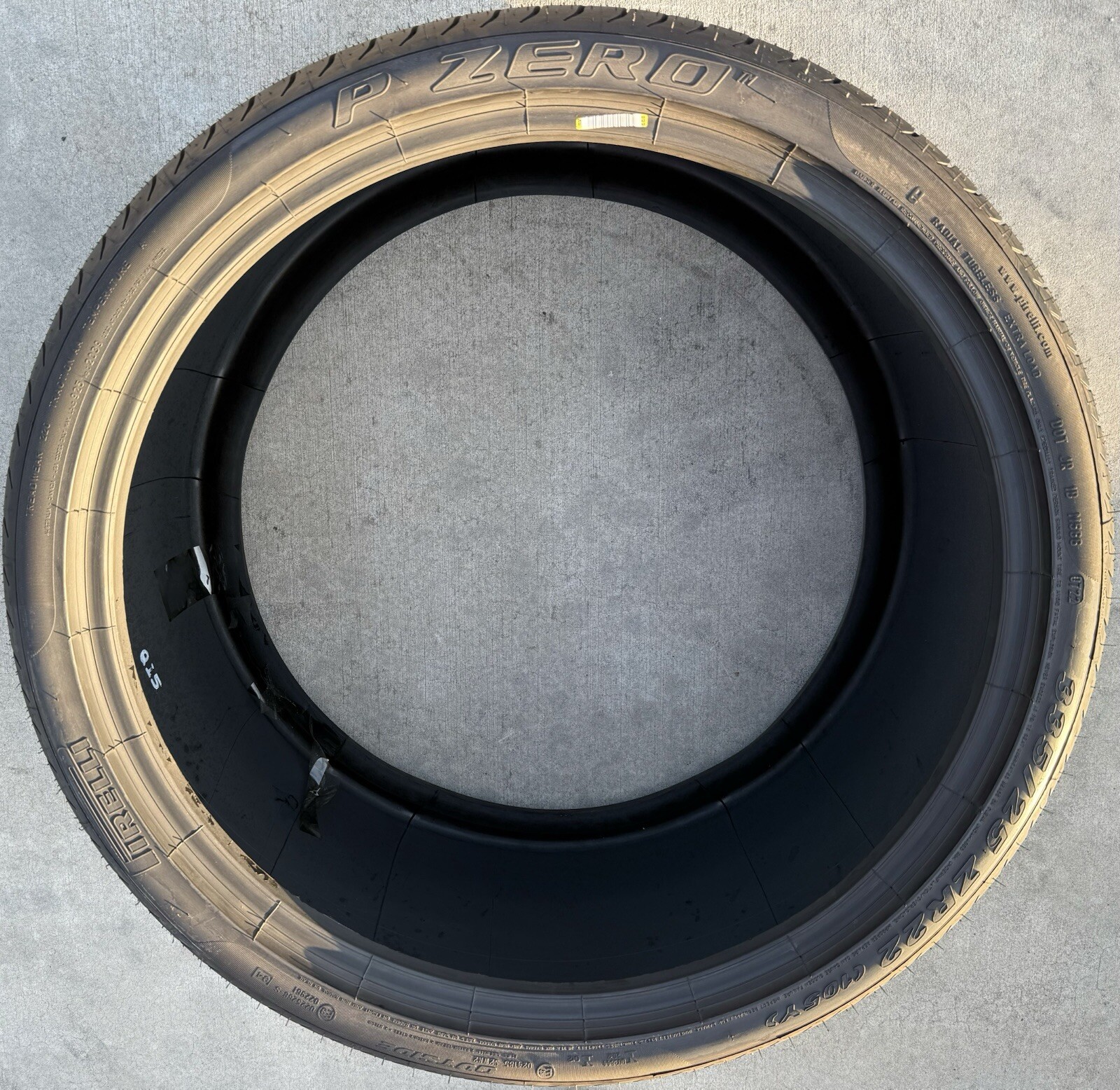 TWO BRAND NEW 335/25ZR22 105Y Pirelli P Zero Tires Like Michelin Pilot Sport 4S