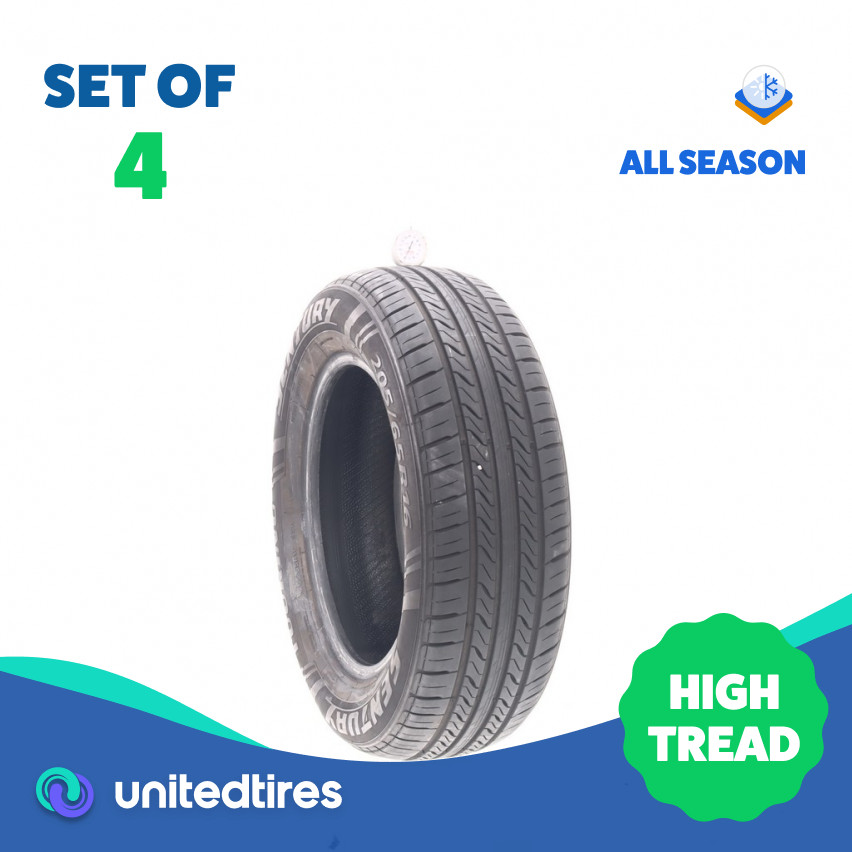 Set of (4) Used 205/65R16 Sentury Touring 95H – 8-9.5/32