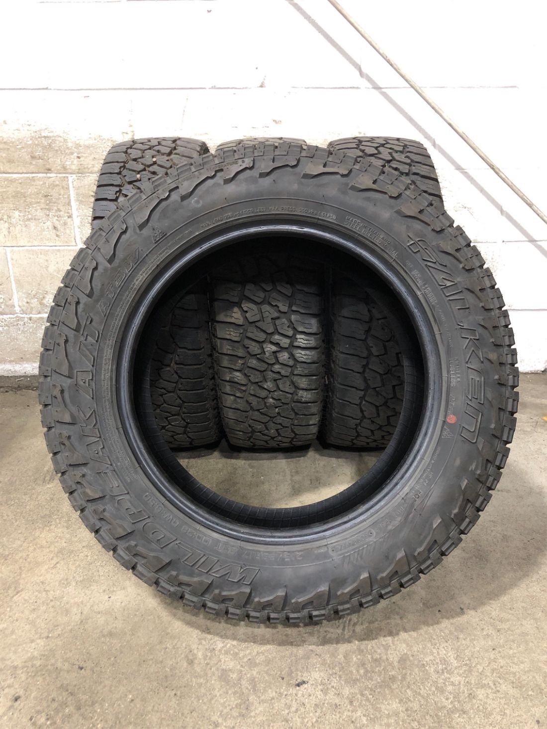 4x P215/65R17 Falken Wildpeak A/T AT3W 11/32 99 T Used Tires 2156517