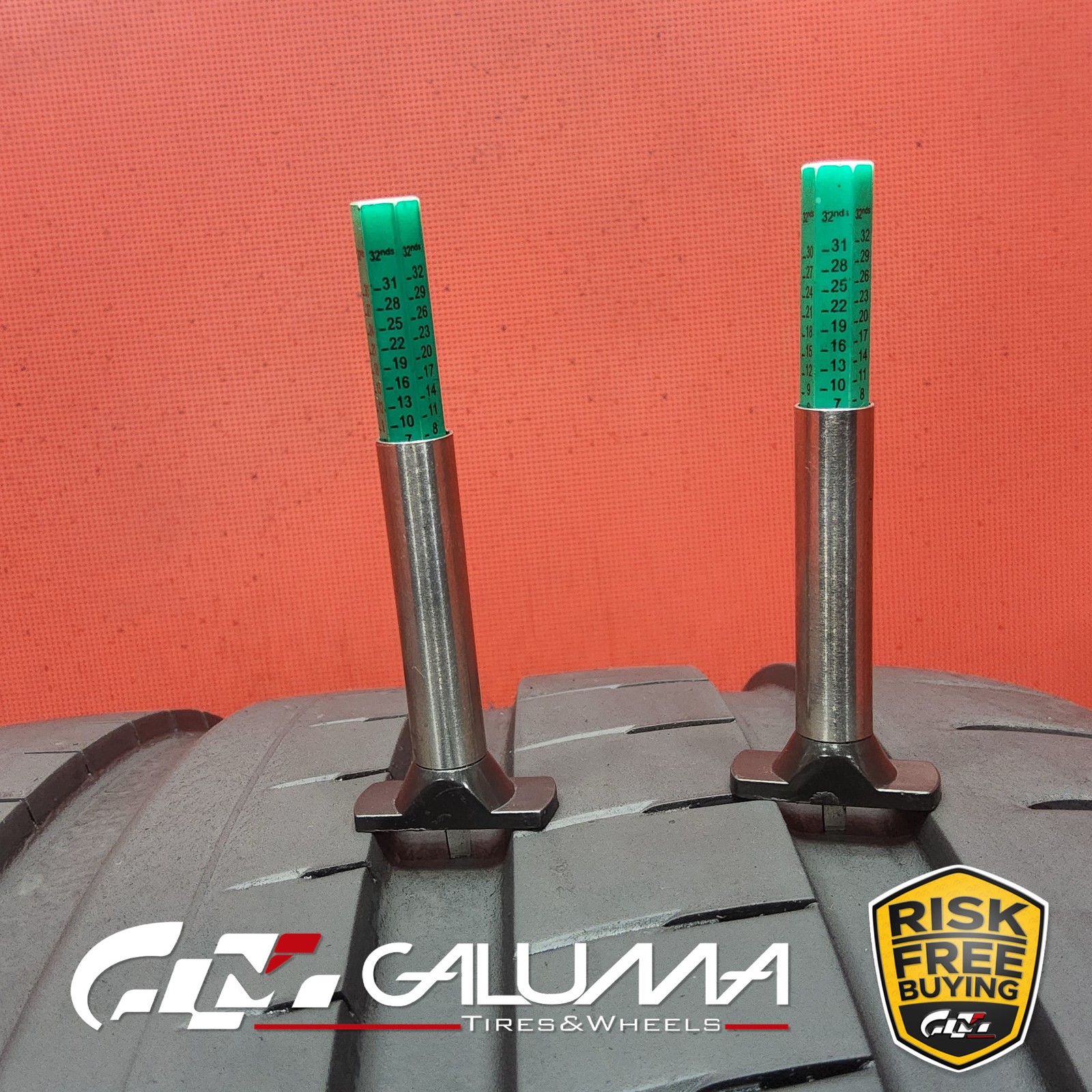 1 (One) Tire Yokohama Advan Sport V107 XL 295/30ZR20 295/30/20 No Patch #93350