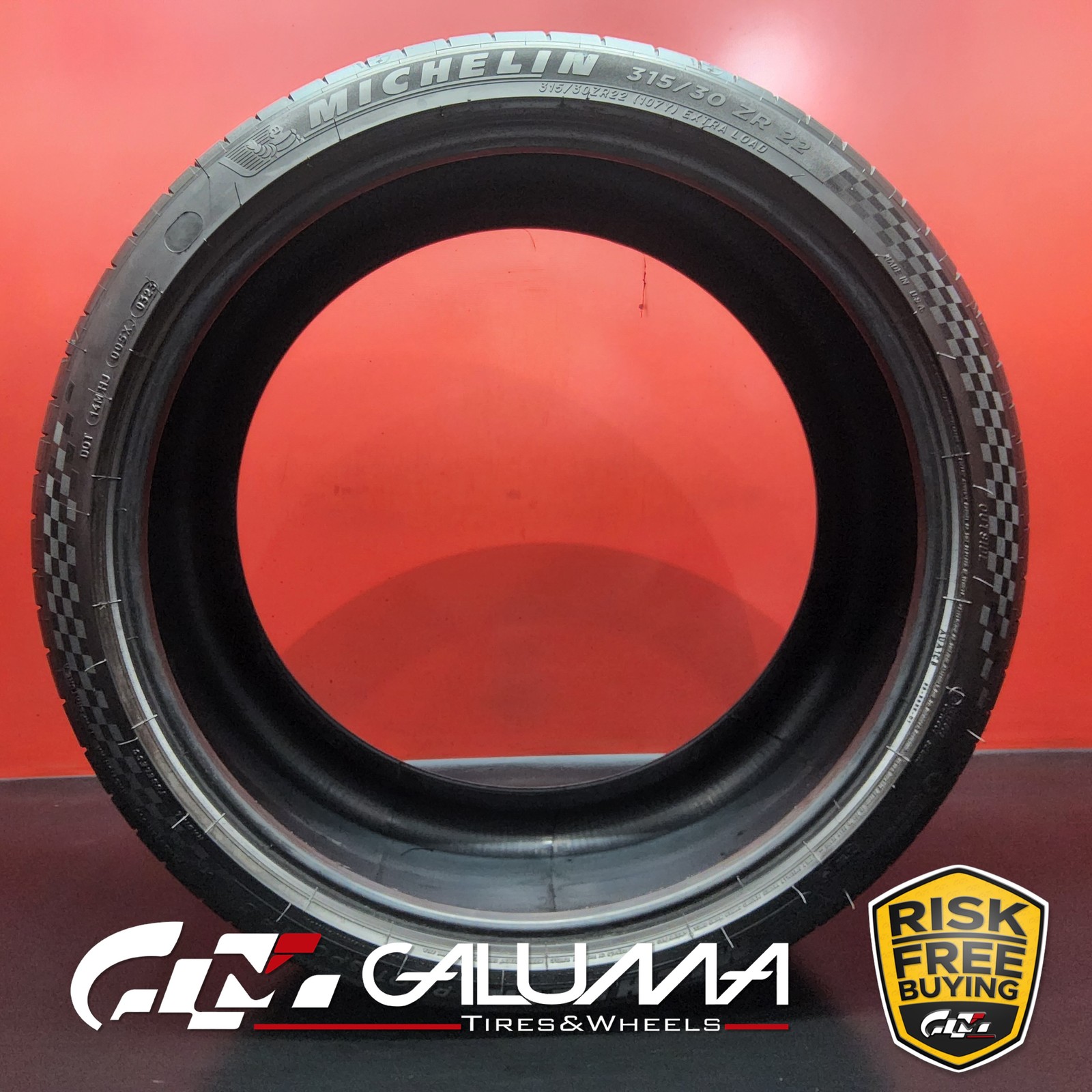 1 Tire Michelin Pilot Sport 4S ★ XL 315/30ZR22 315/30/22 107Y No Repairs #95045