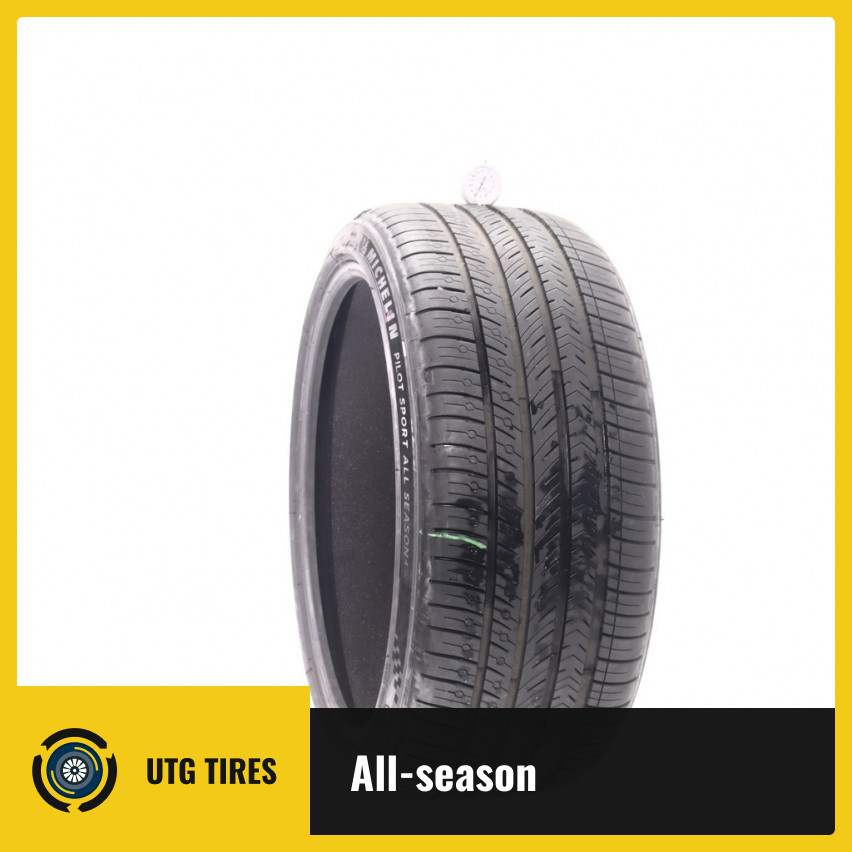 Used 275/35ZR21 Michelin Pilot Sport All Season 4 TO Acoustic 103W – 7.5/32