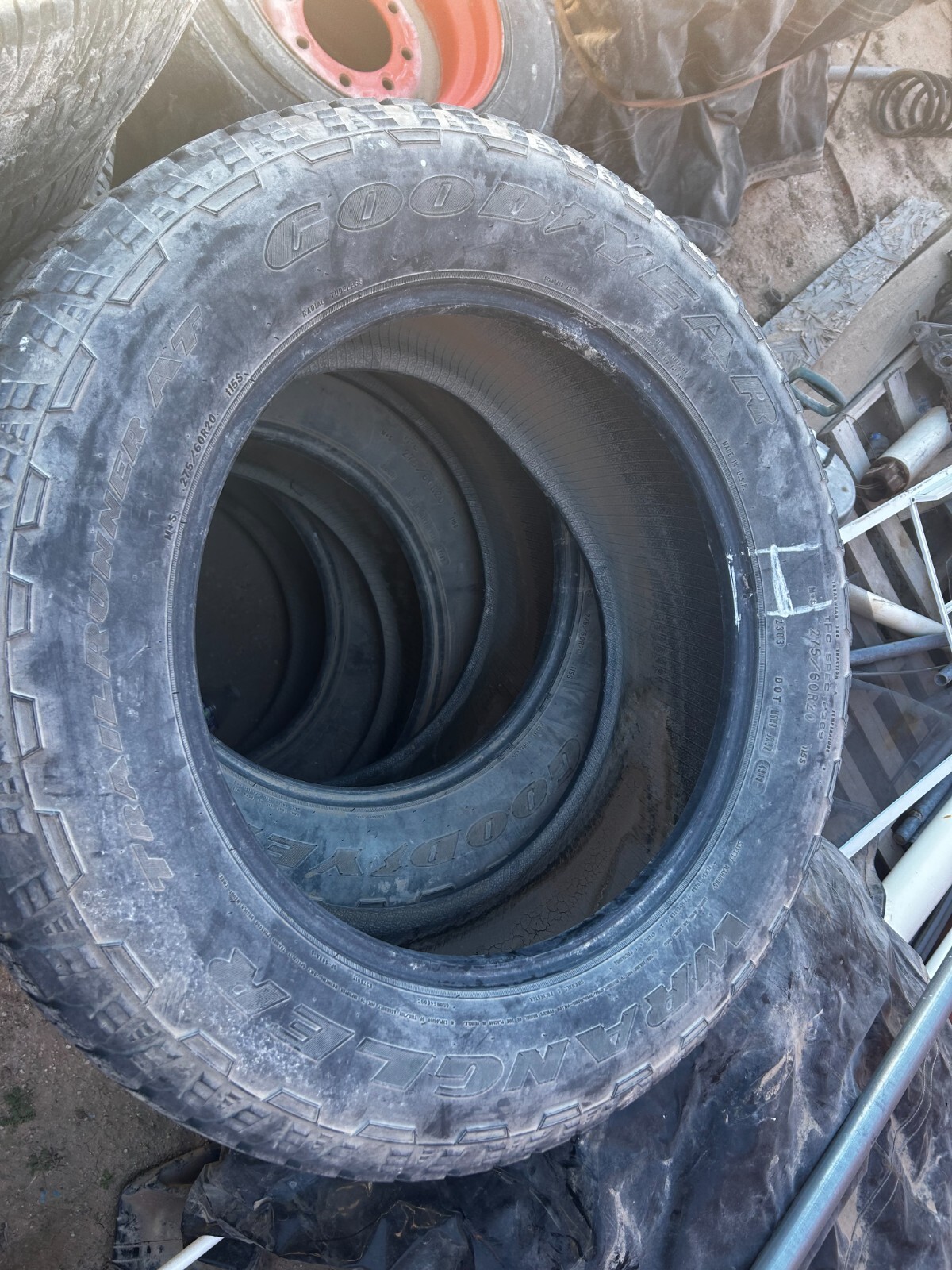 Used Goodyear Wrangler Trailrunner AT 275/60R20 Tires
