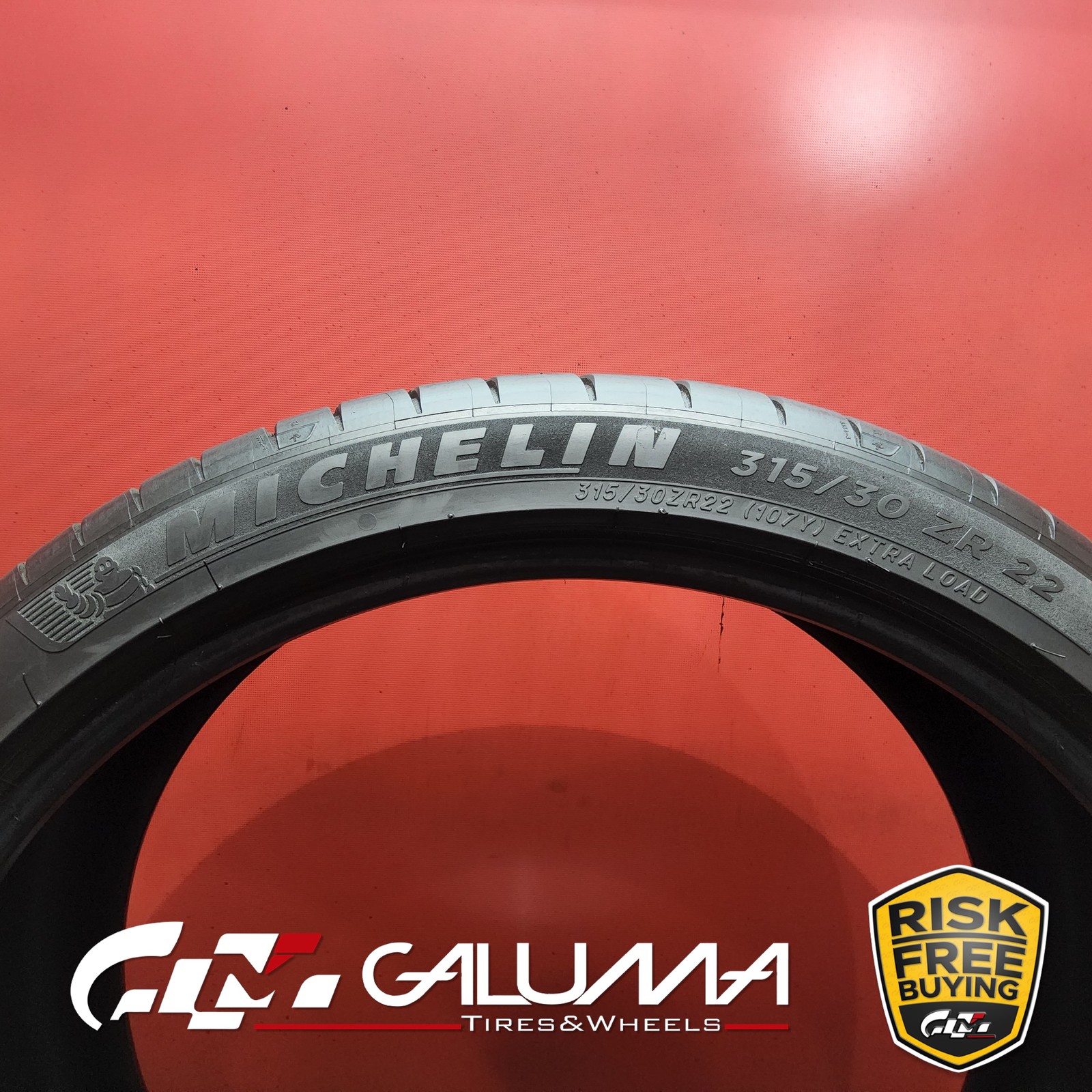 1 Tire Michelin Pilot Sport 4S ★ XL 315/30ZR22 315/30/22 107Y No Repairs #95045