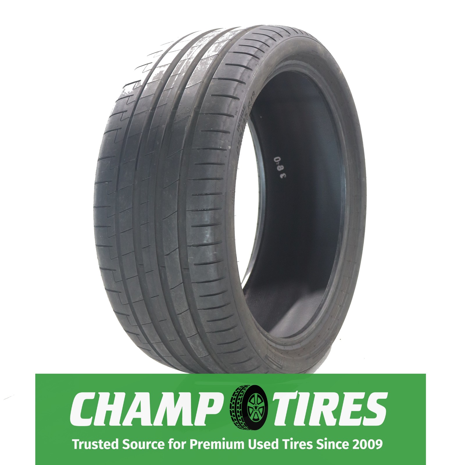 P255/35R19 Pirelli P Zero PZ5 I 96 Y Used 7/32nds
