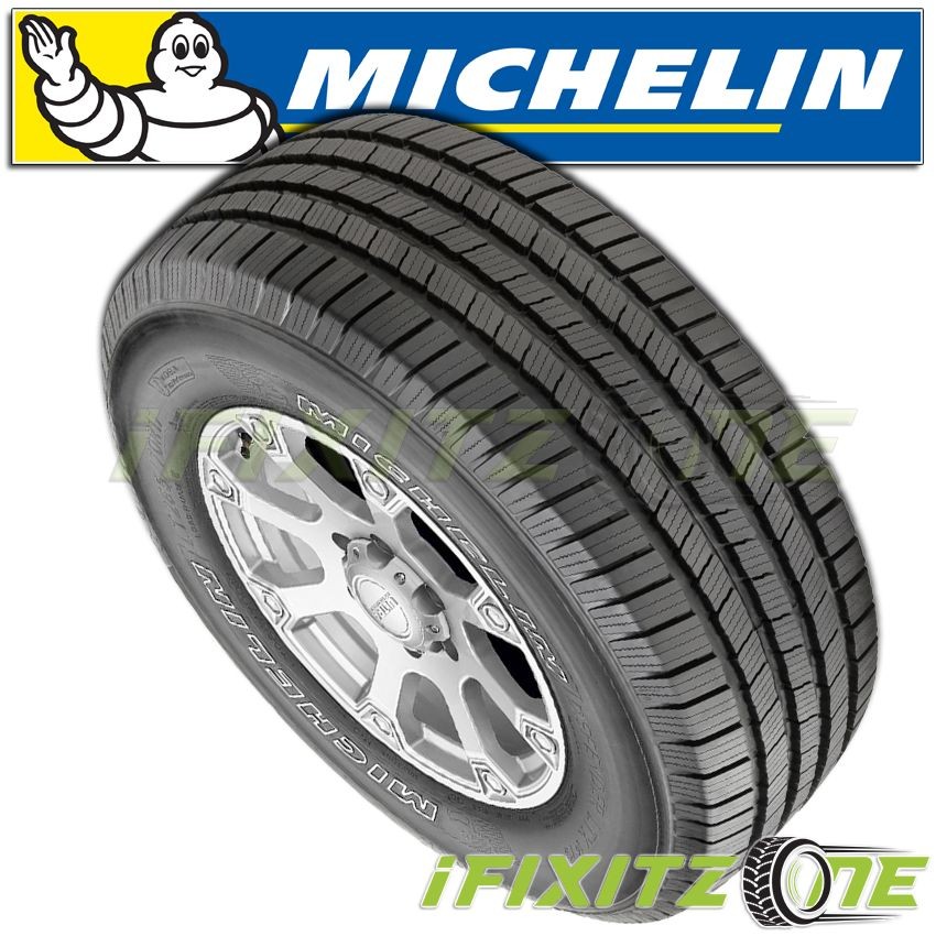 1 Michelin Defender LTX M/S 245/75R16 111T Truck/SUV 70000 Mile All Season Tires