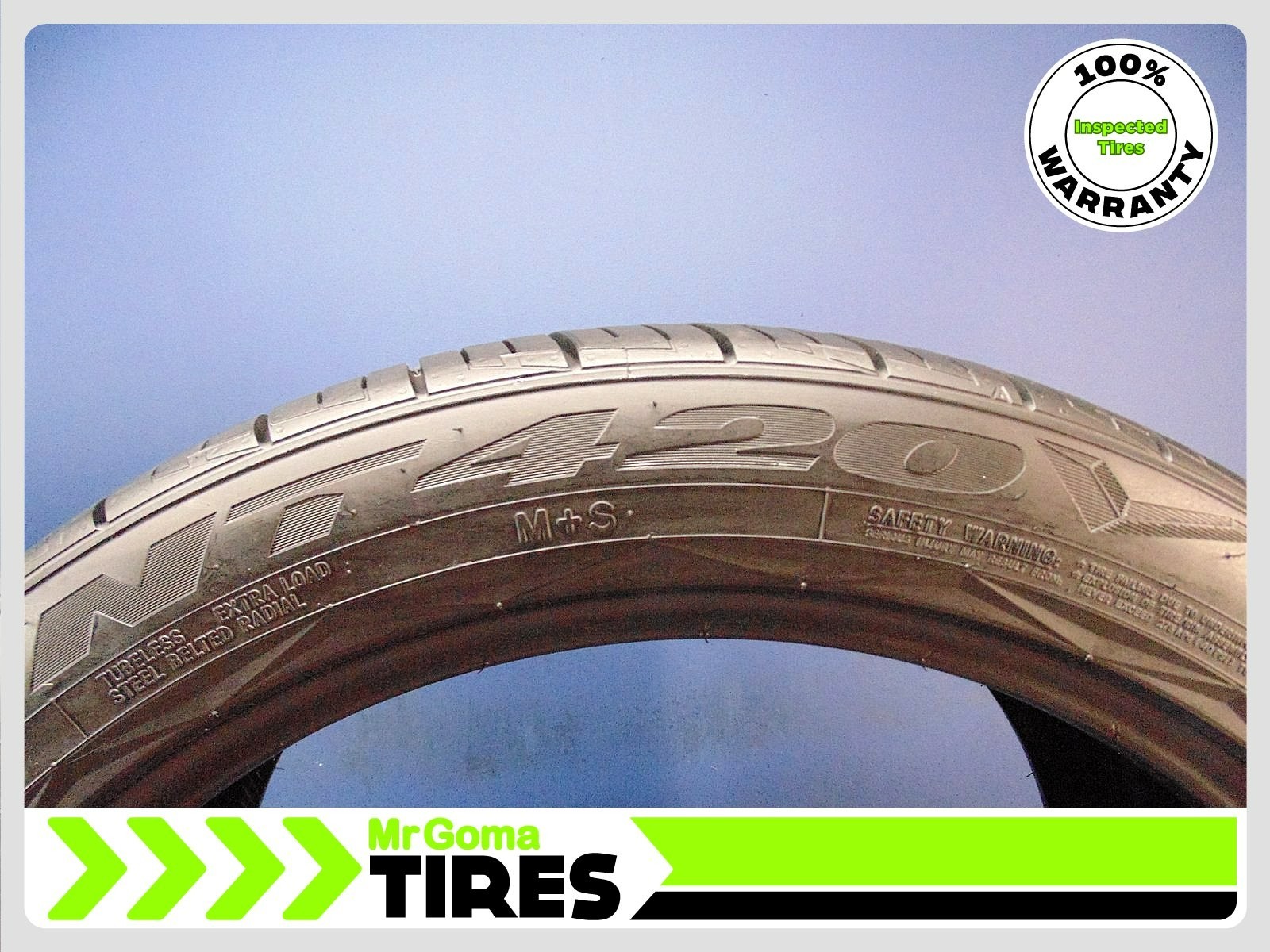SET OF 2 NITTO NT 420 V XL 325/35R22 USED TIRES 7/32 TREAD 114W 3253522