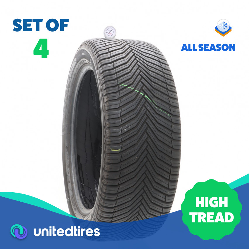 Set of (4) Used 285/45R22 Michelin CrossClimate 2 114H – 8.5-9.5/32