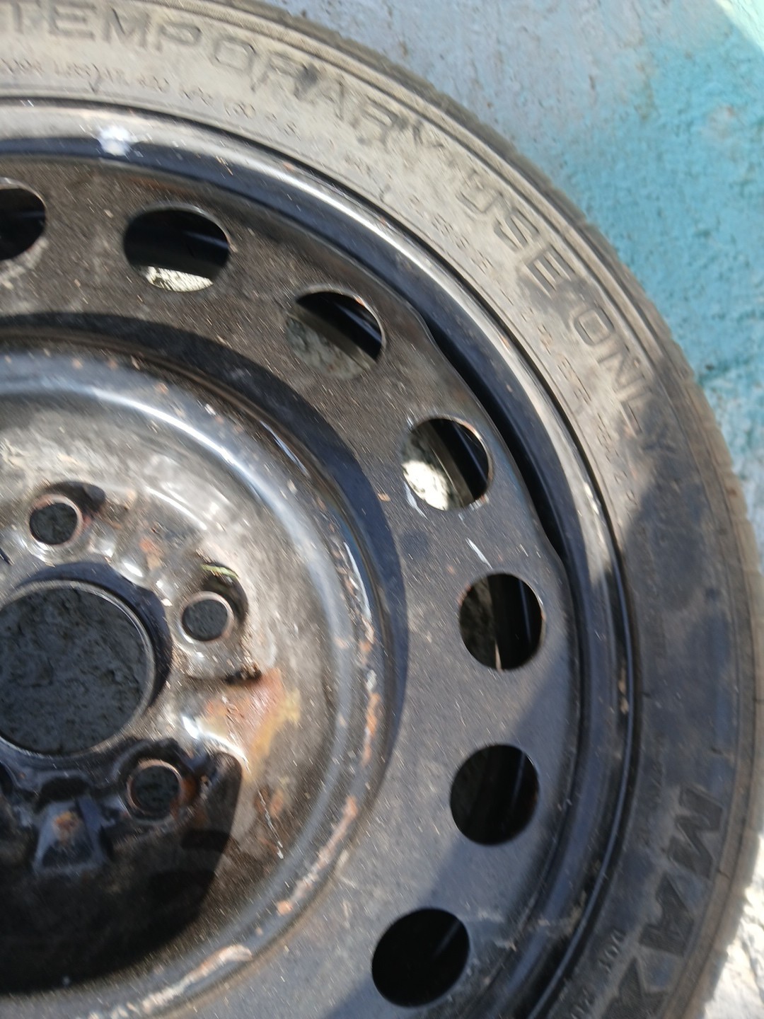2010-2017 CHEVROLET EQUINOX TERRAIN MAXXIS SPARE DONUT TIRE 17X4.5T OEM 145/70