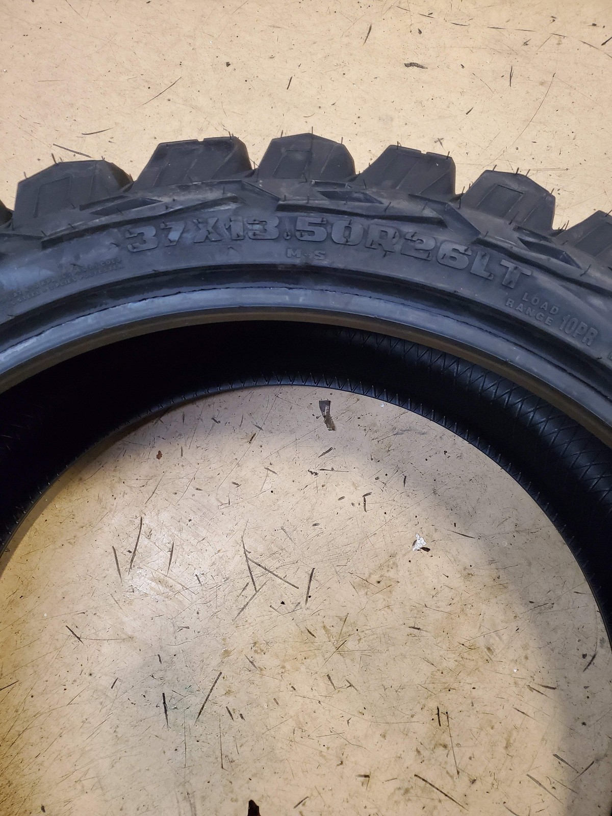 GLADIATOR X COMP M/T BSW LT 37 13.50 26 117Q 10PLY MUD TIRE 1932266373