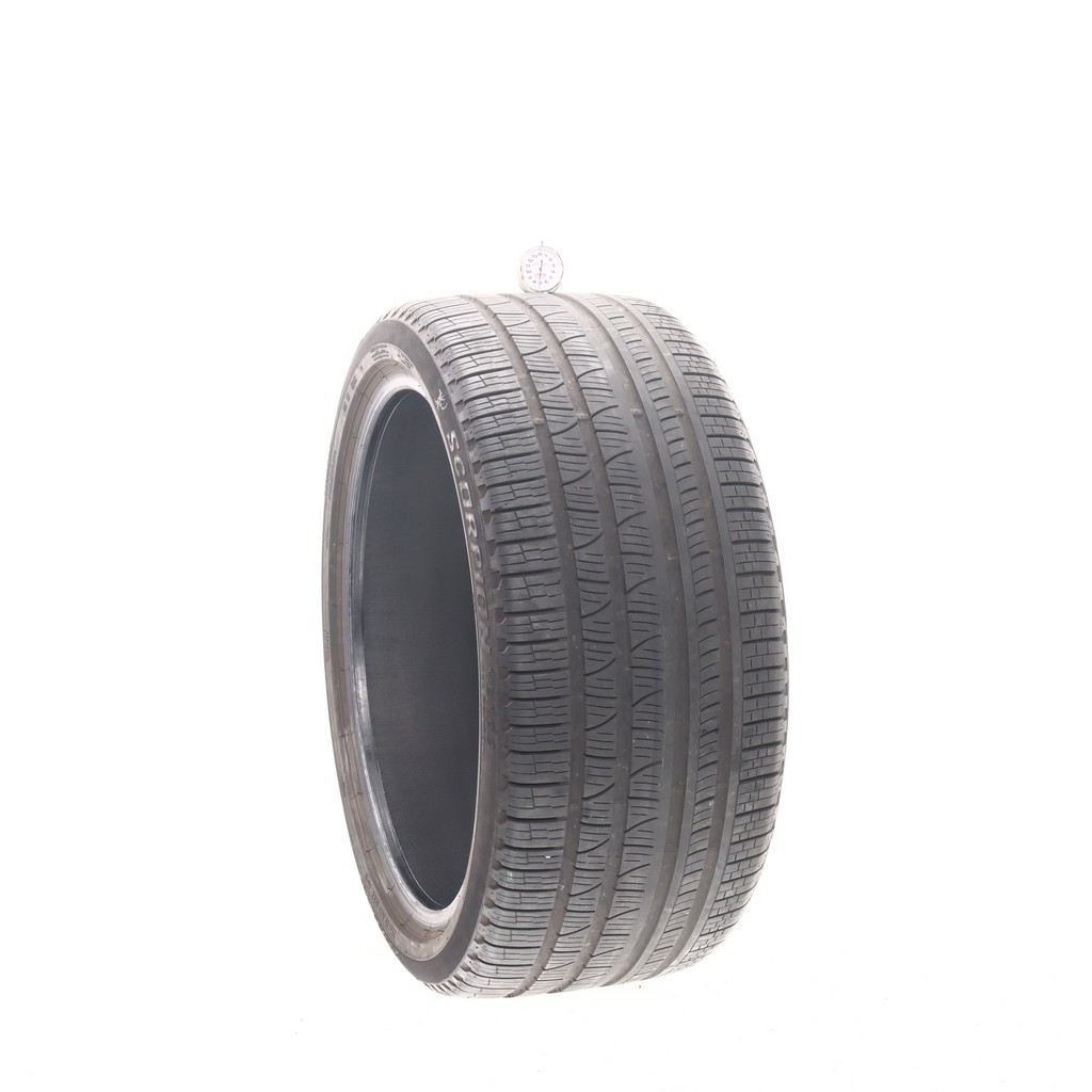 Set of (4) Used 295/35R21 Pirelli Scorpion Verde NEO 103V – 6-7/32