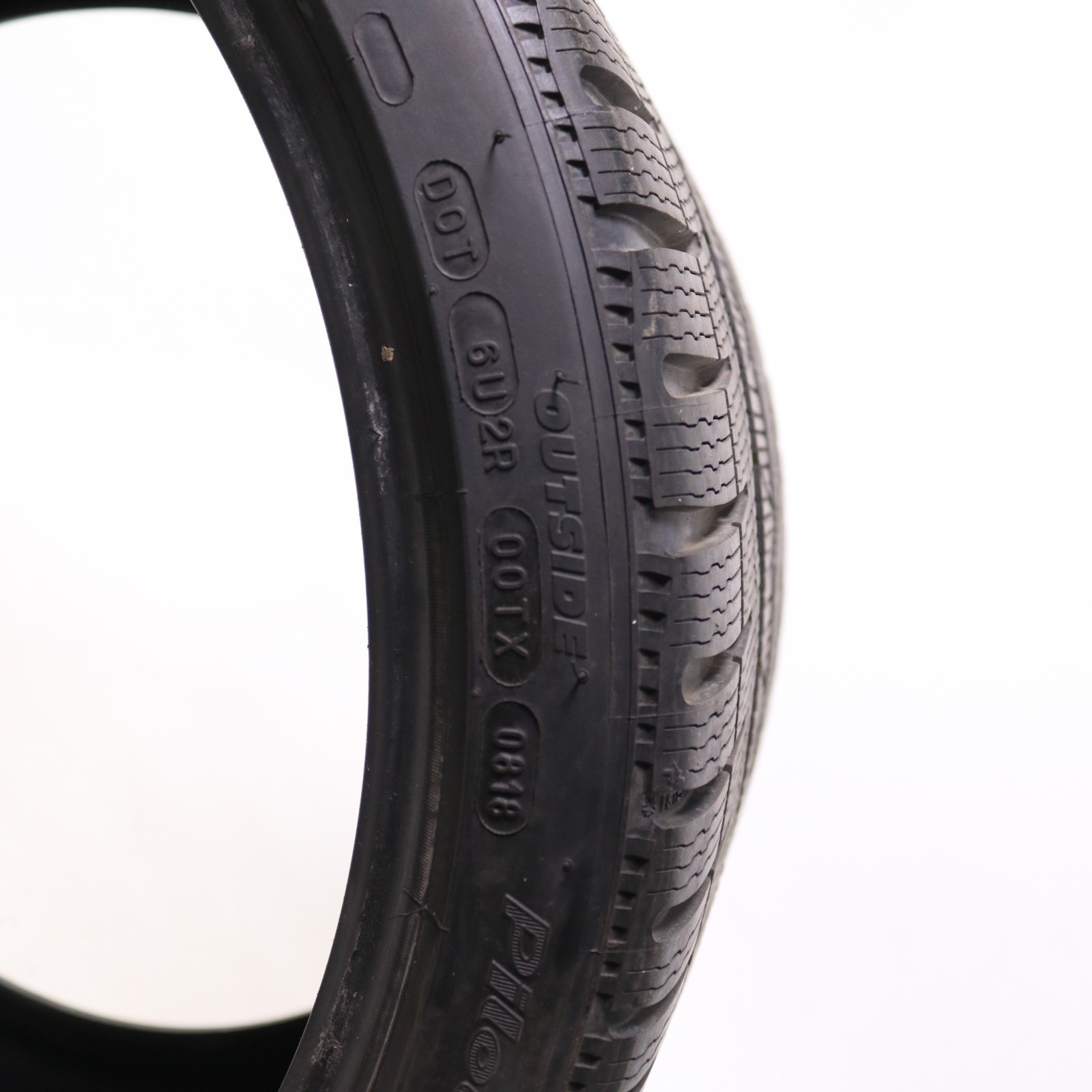 Used 335/25R20 Michelin Pilot Alpin PA4 – 103W – 9/32 No Repairs