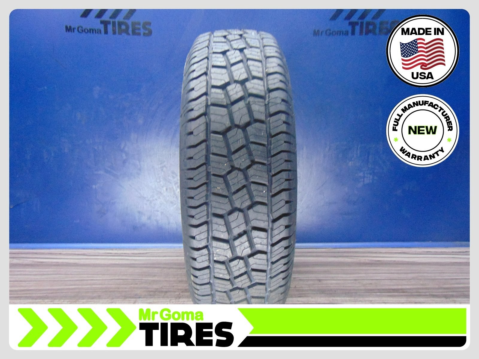 1 BRAND NEW 245/75R16 COOPER MASTERCRAFT STRATUS AP TIRE 2457516 MADE IN USA