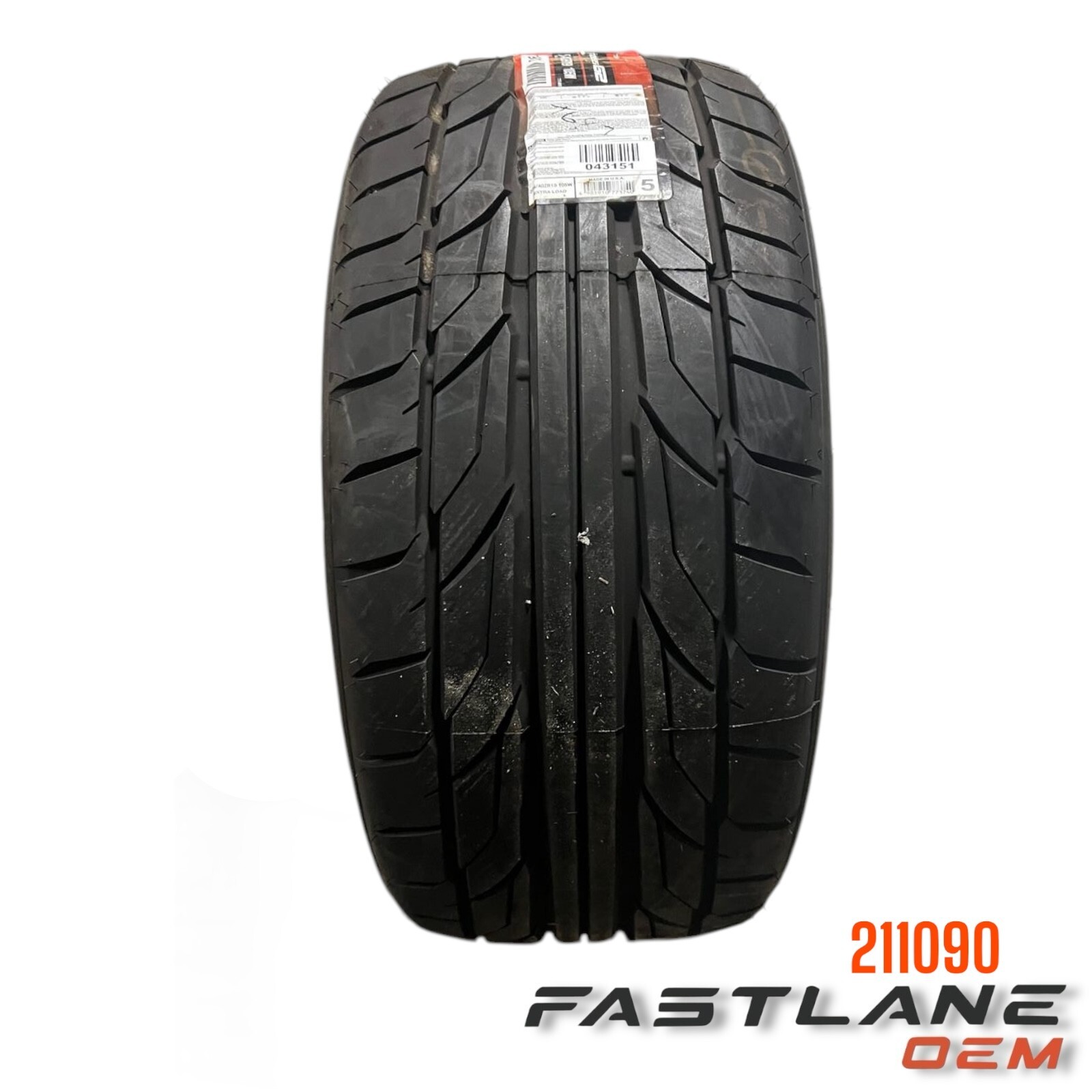 GENUINE TIRE NITTO NT555 G2 275/40/R19 105W DOT 0722 OEM 211090 USED