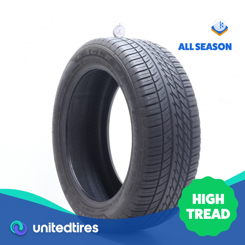 Used 255/50R20 Goodyear Eagle F1 Asymmetric AT SUV 4X4 JLR 109W – 9/32