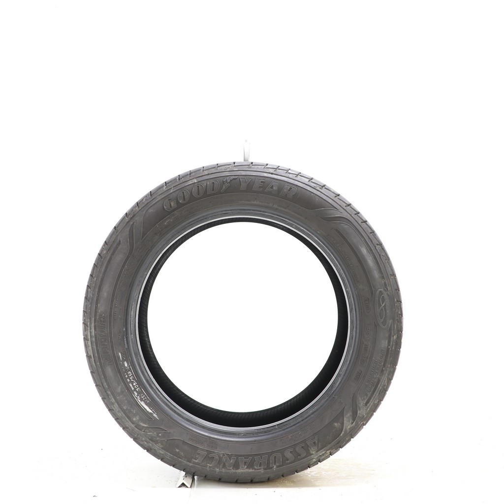 Set of (4) Used 205/55R16 Goodyear Assurance MaxLife 91H – 6.5-8/32