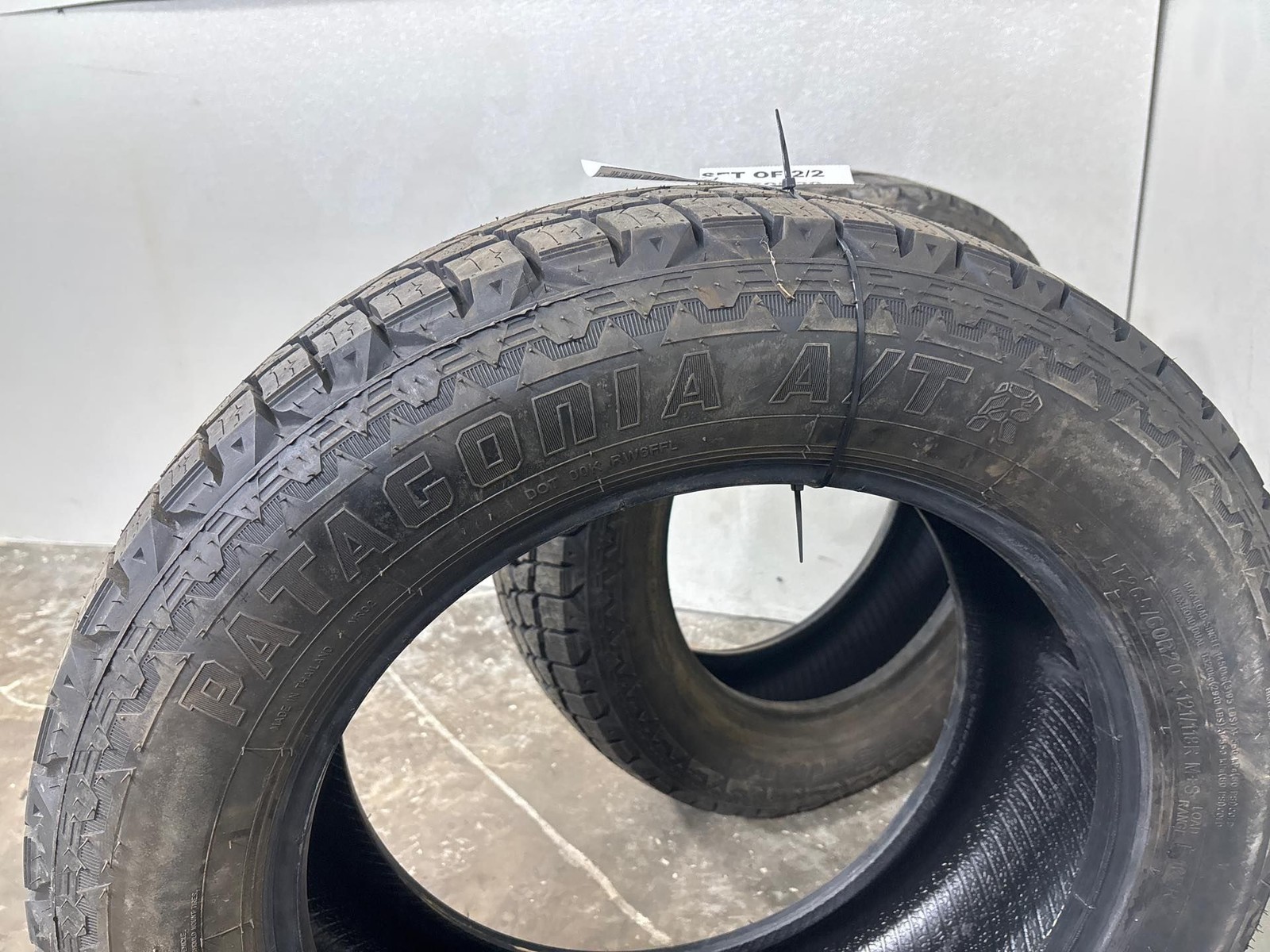 Set of （2） Milestar Patagonia A/T R Used Tire 265/60 R20 121/118R M+S 11/32