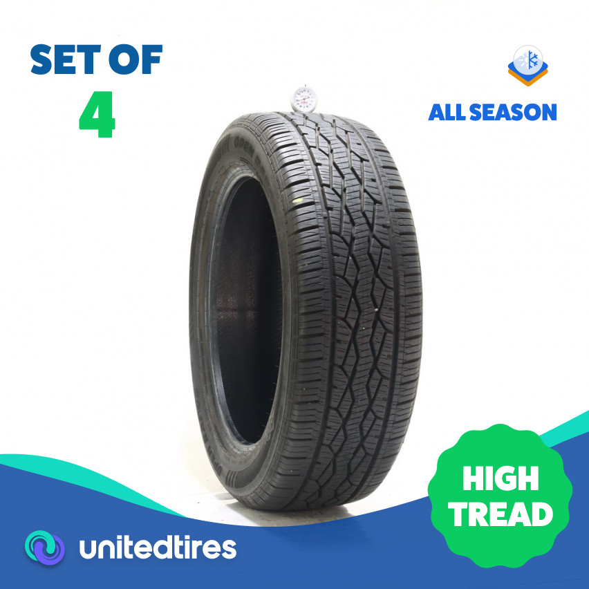 Set of (4) Used 235/55R20 Mazama Open Range HTS 102H – 9.5-10/32
