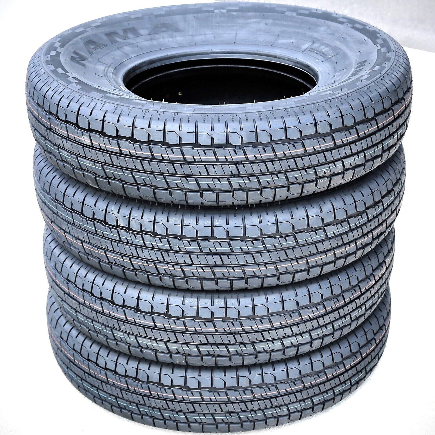 4 Tires Nama NM616 Semi-Steel ST 235/85R16 Load E 10 Ply Trailer