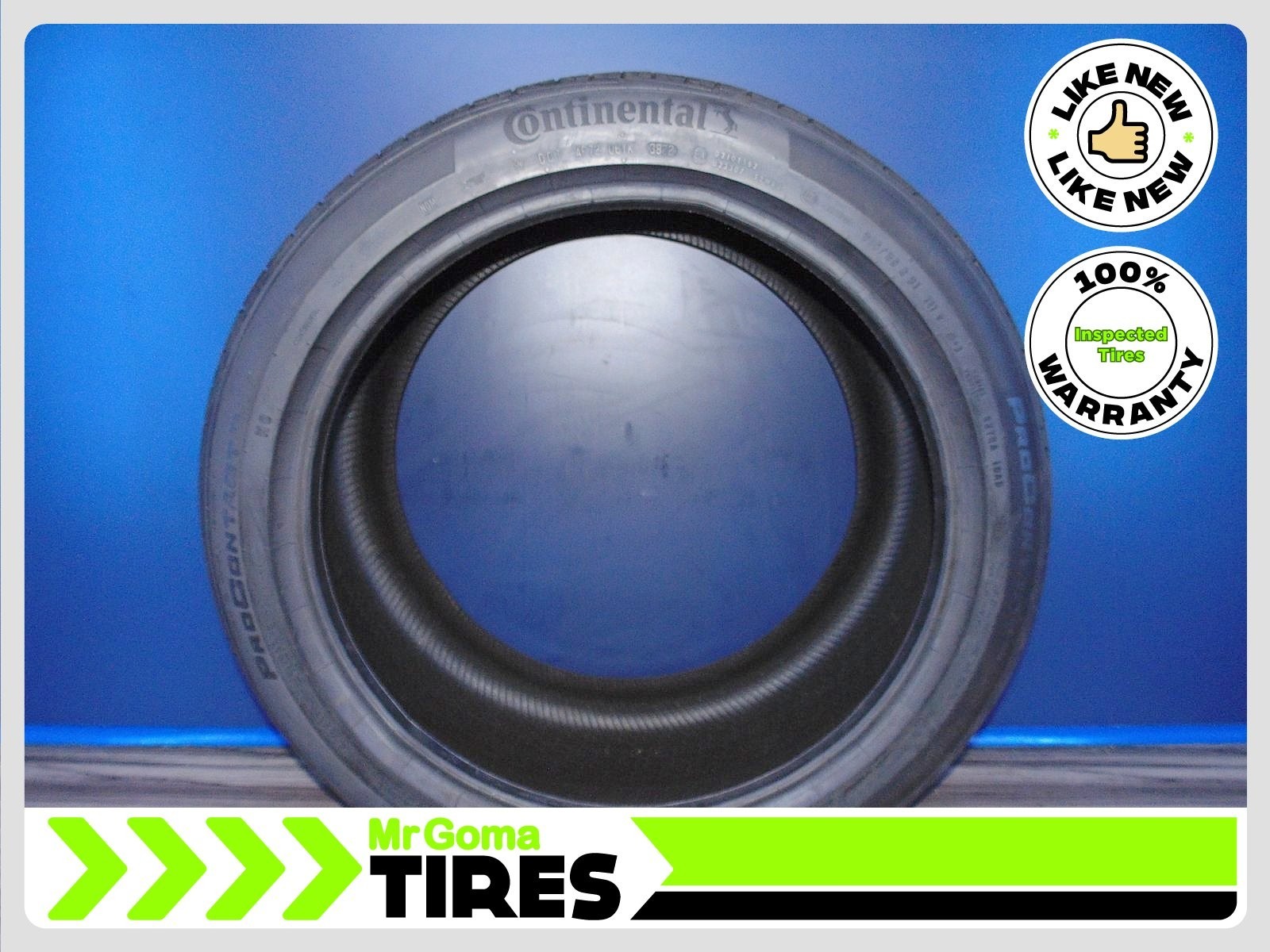 1 CONTINENTAL PROCONTACT TX NO XL 315/35R21 USED TIRE 9.0/32 111V 3153521