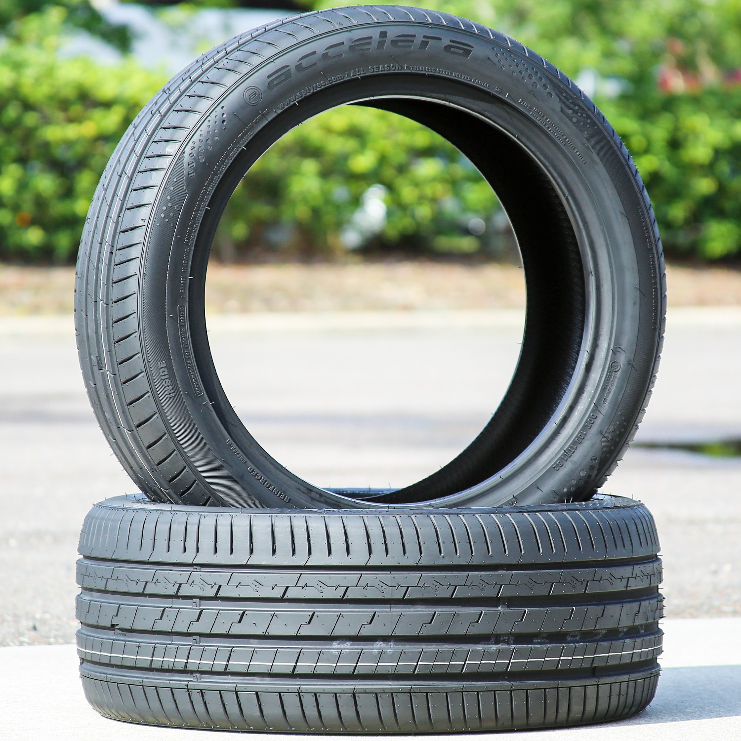 2 Tires 275/35R18 99Y XL Accelera Iota EVT A/S High Performance