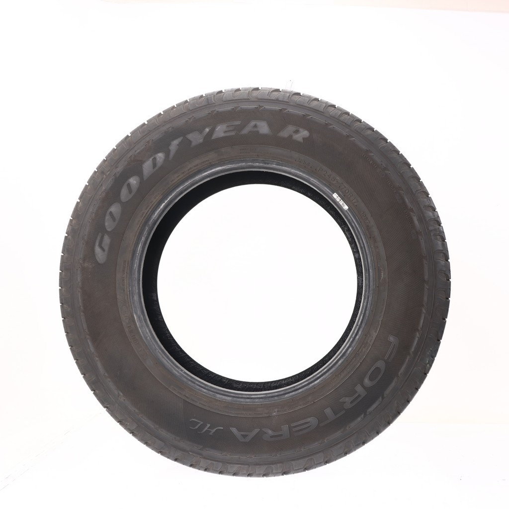 Set of (4) Used 245/70R17 Goodyear Fortera HL 108T – 9.5-10.5/32