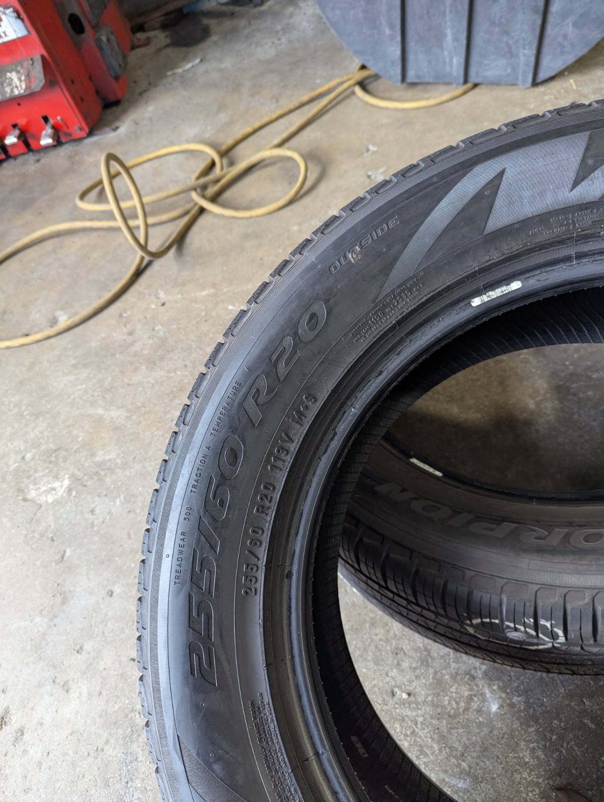 255/60R20 ( 113V ) PIRELLI SCORPION ZERO ALL SEASON LR PAIR OF TIRES