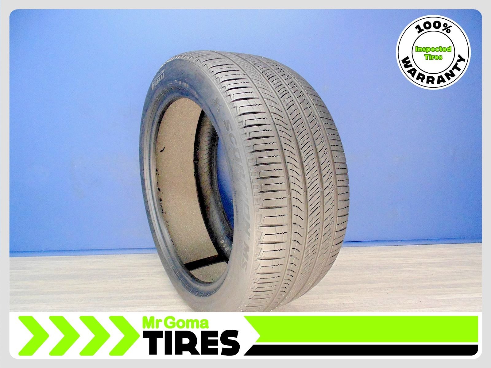 1 PIRELLI SCORPION TM MS T0 ELECT PNCS 255/45R19 USED TIRE 7.3/32 TREAD 2554519