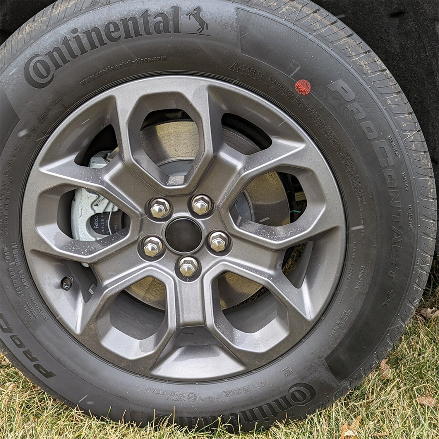 2 Tires 165/65R15 Continental ProContact TX AS A/S All Season 81T