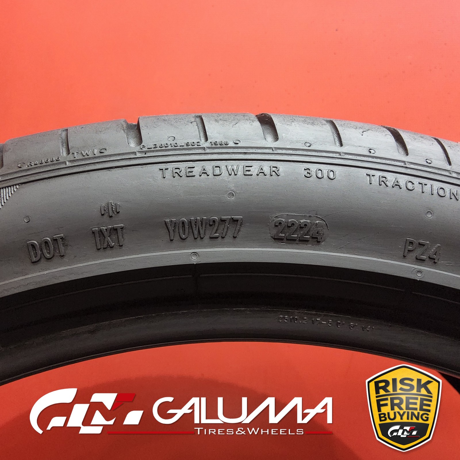 1 Tire LikeNEW Pirelli P-Zero (PZ4) ★ XL 275/35ZR20 275/35/20 No Repairs #95170