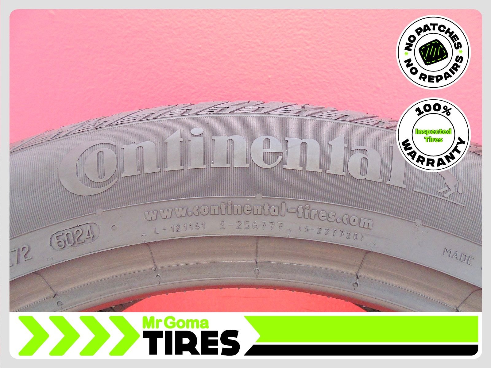1 CONTINENTAL CROSSCONTACT LX SPORT T1 275/45R20 USED TIRE 8.5/32 TREAD 2754520