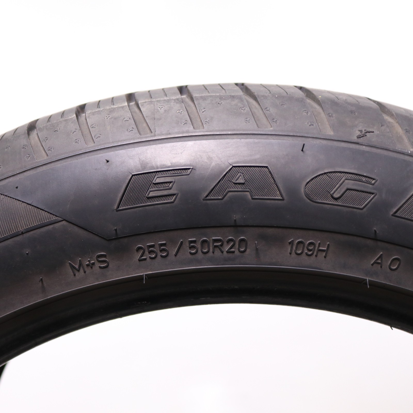 Used 255/50R20 Goodyear Eagle Sport AO – 109H – 8/32 No Repairs