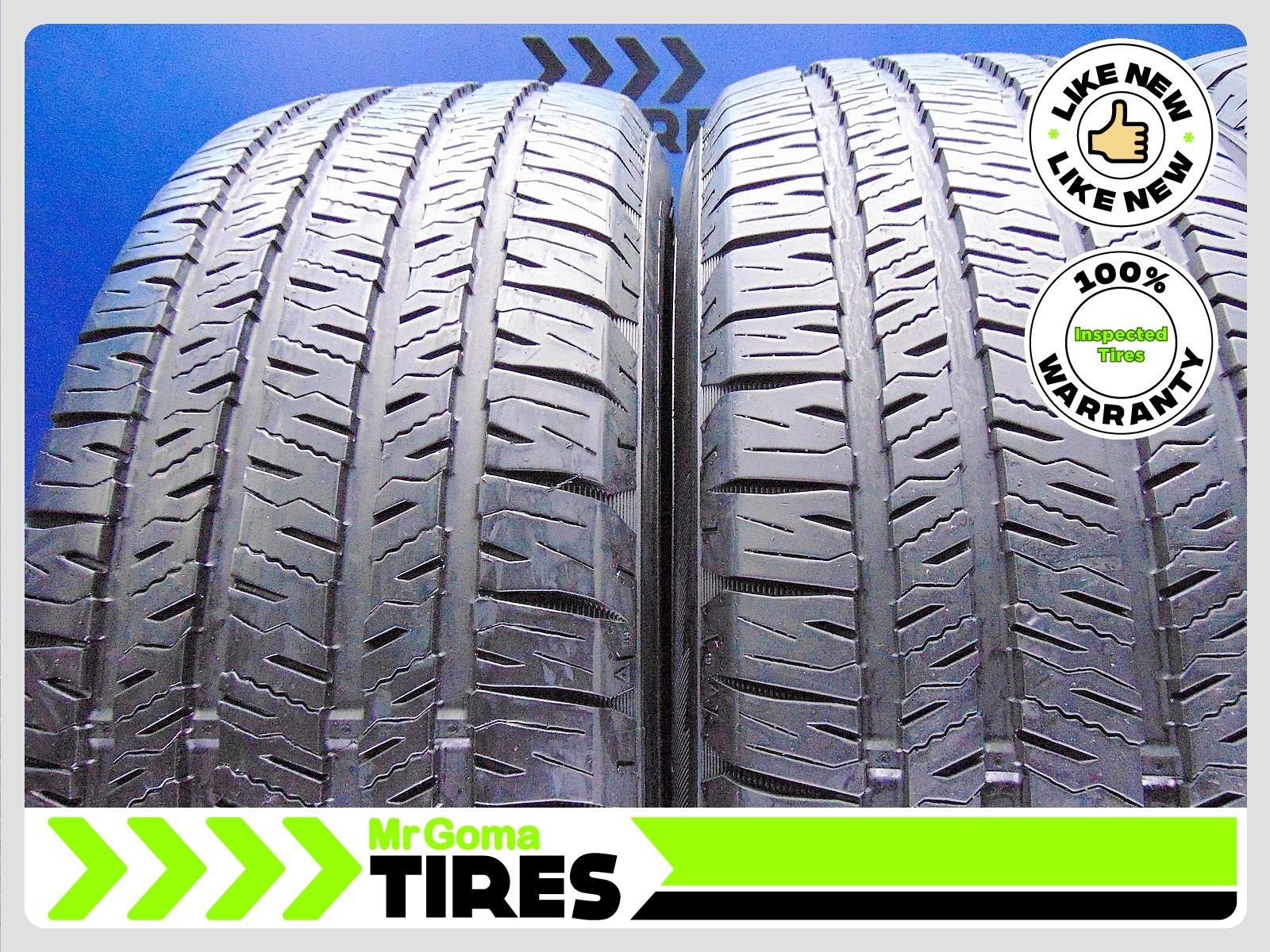 4 NEXEN ROADIAN HTX2 A/W 255/60R20 9.6/32 LIFE USED TIRES 2023 DOT 2556020