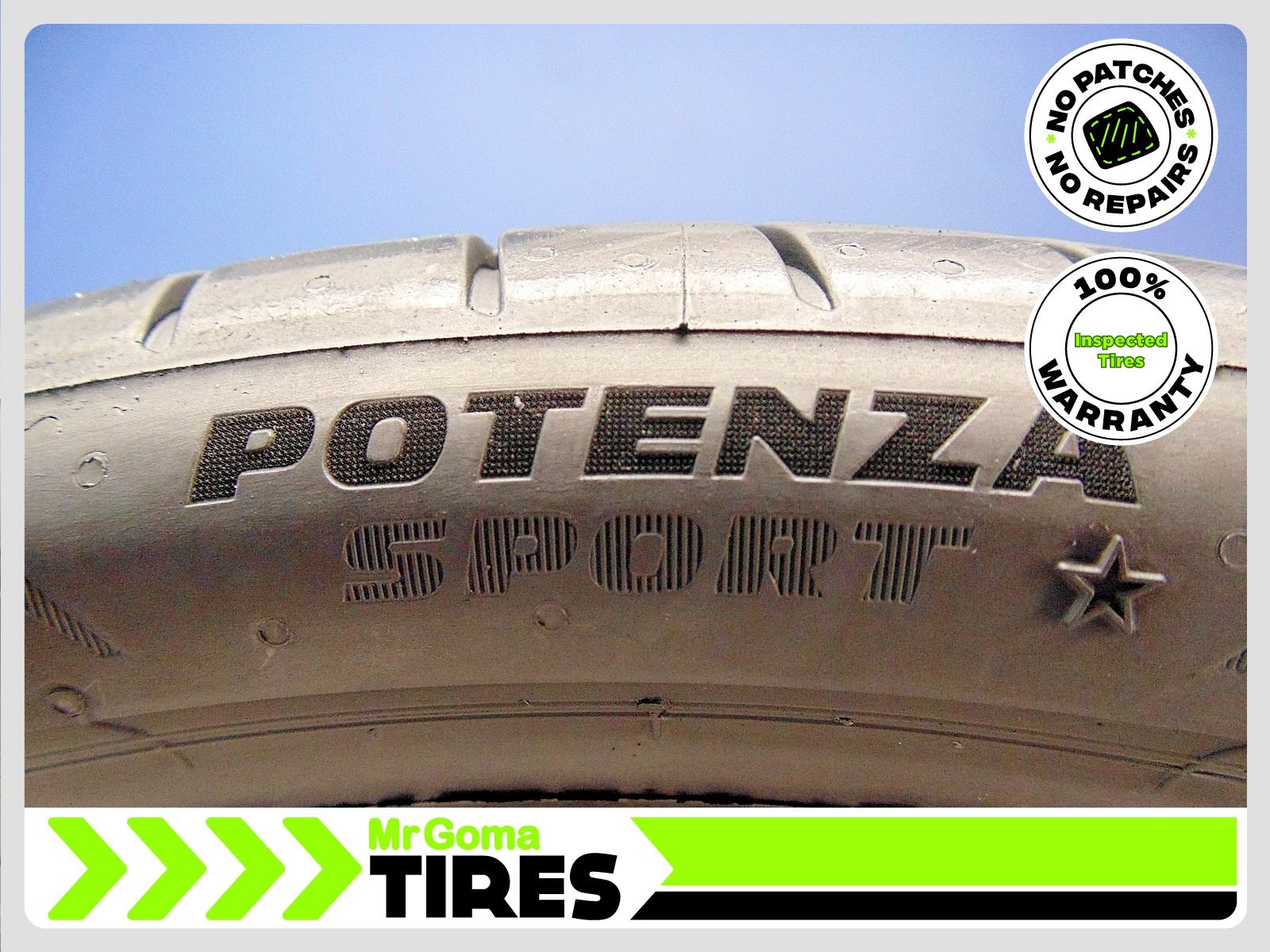 1 BRIDGESTONE POTENZA SPORT XL 275/30R20 USED TIRE 7.3/32 TREAD NO PATCH 2753020