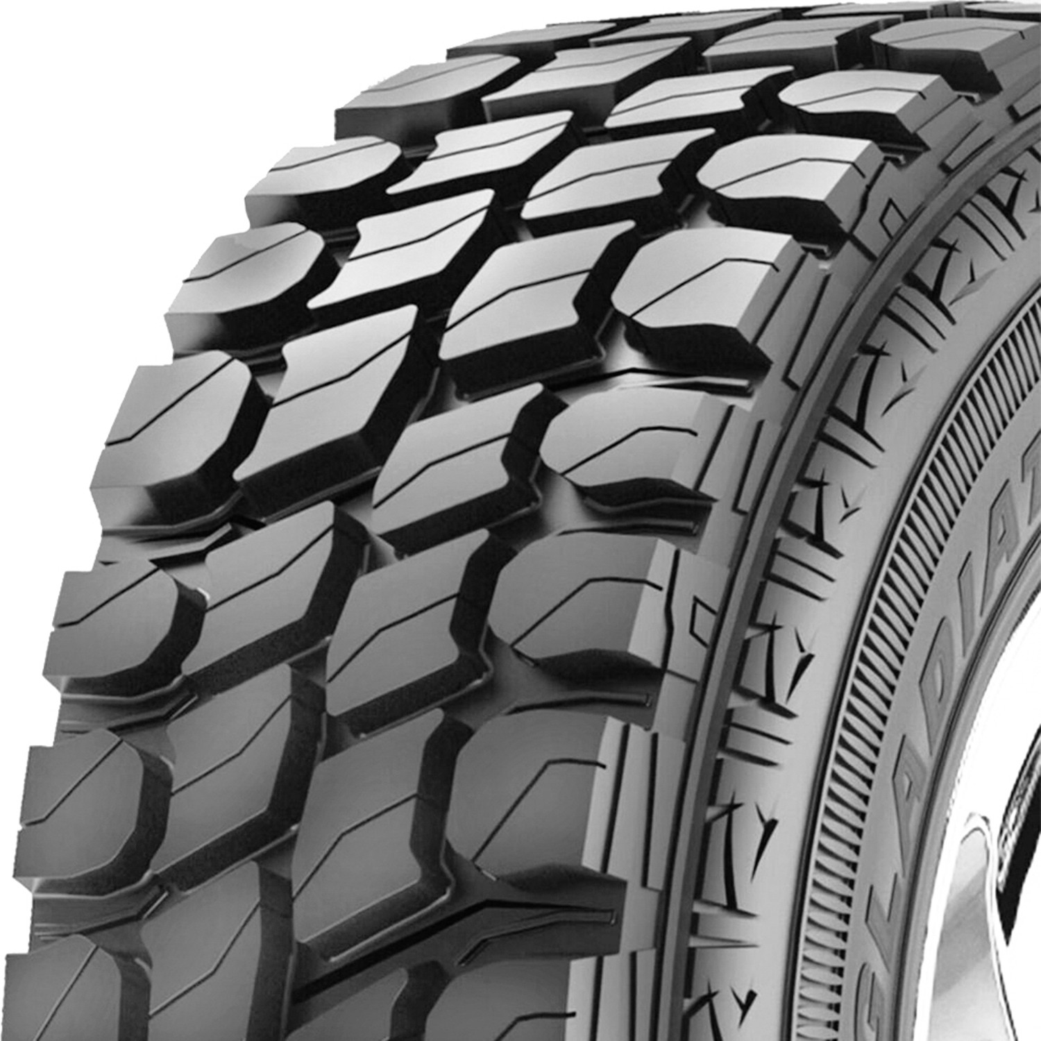 Tire Gladiator QR900-M/T LT 33X12.50R20 Load E 10 Ply MT Mud