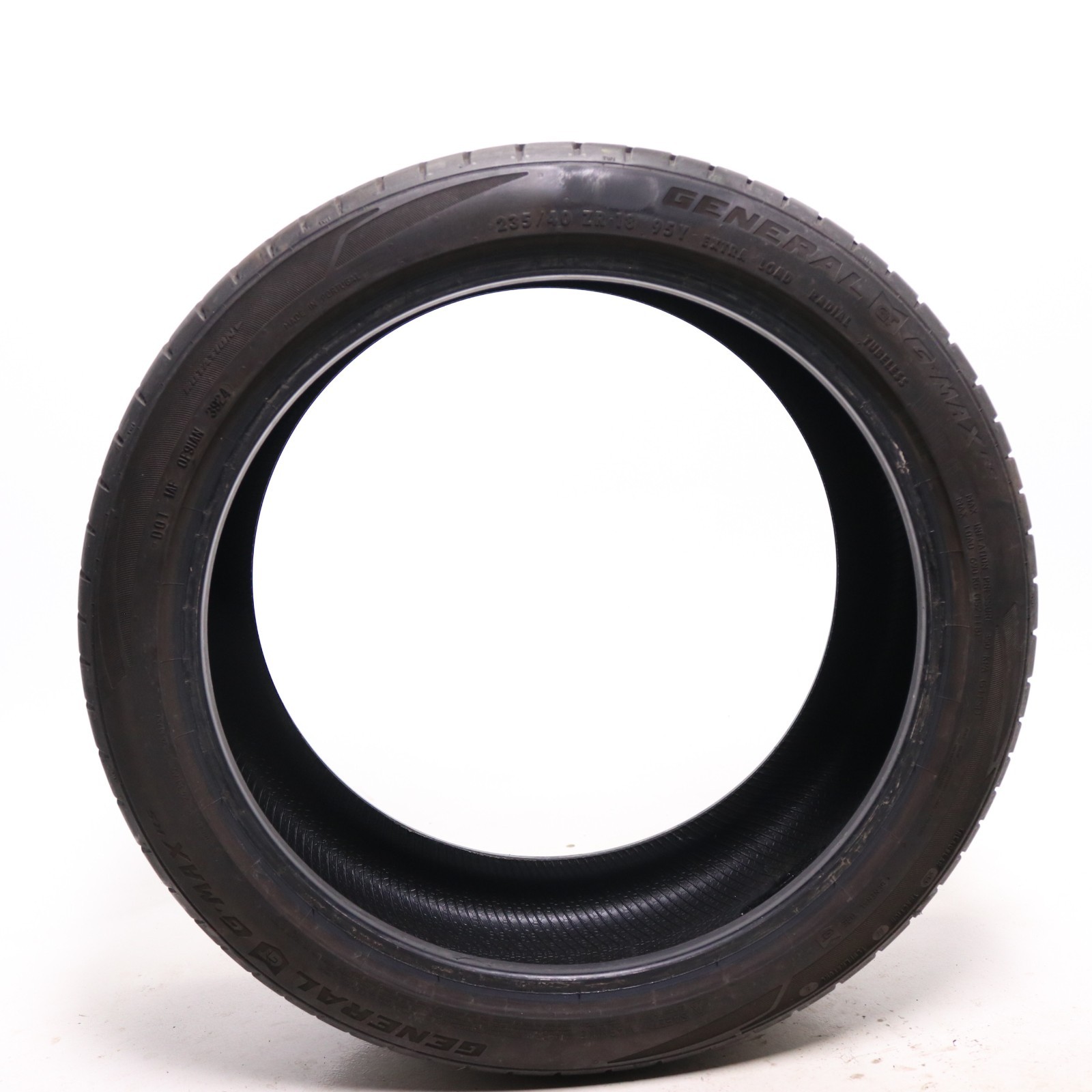 Set of 2 Used 235/40ZR18 General G-Max RS – 95Y – 8/32