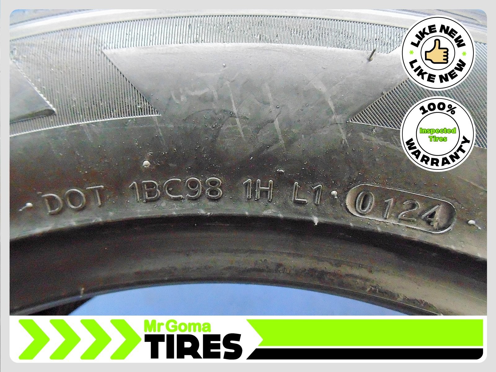 2 LAUFENN S FIT AS XL 235/55ZR19 USED TIRE 9.2/32 TREAD 105W LIKE NEW 2355519