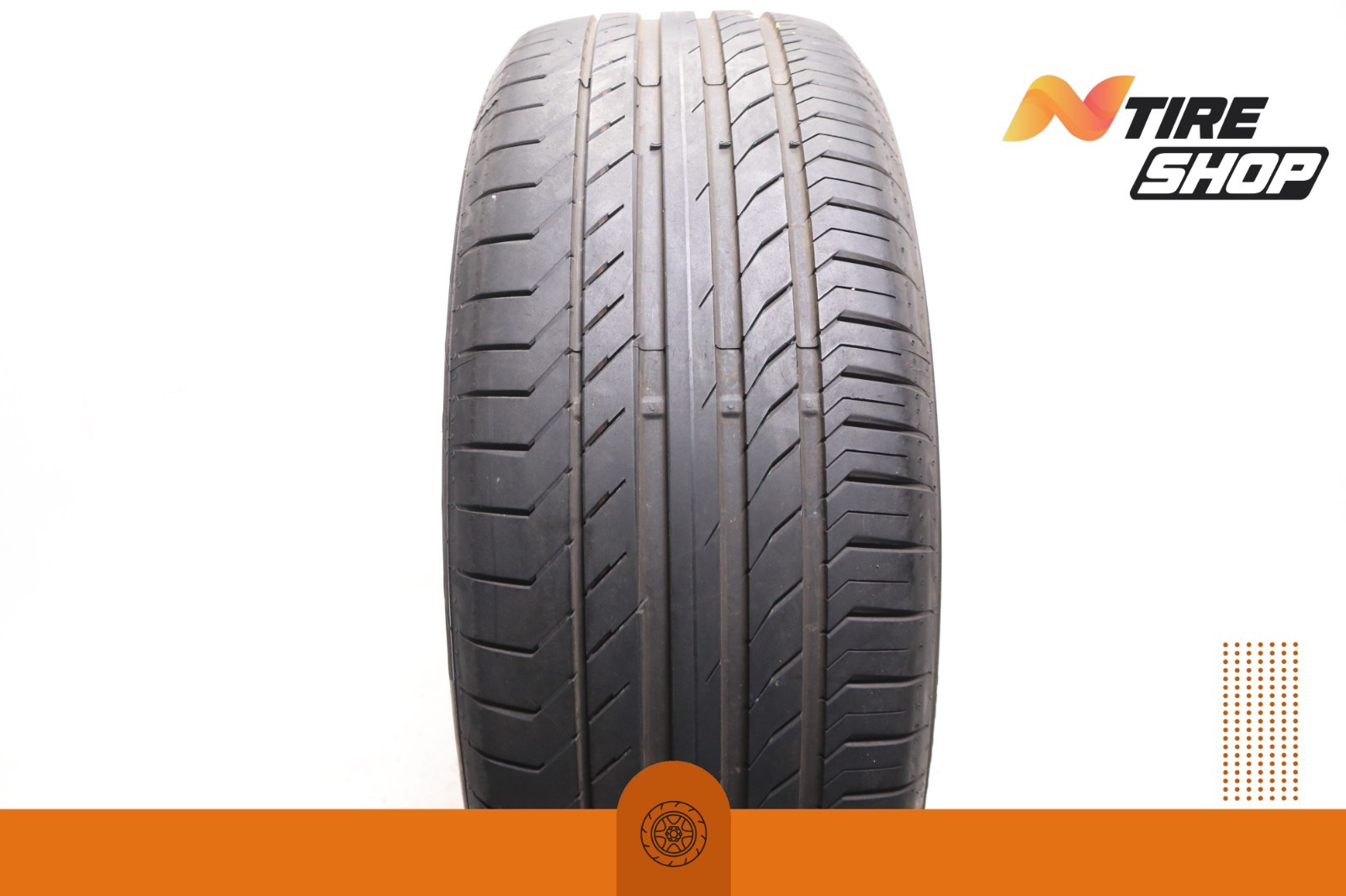 Set of 2 Used 255/50R21 Continental ContiSportContact 5 ContiSilent 109Y 8.5/32