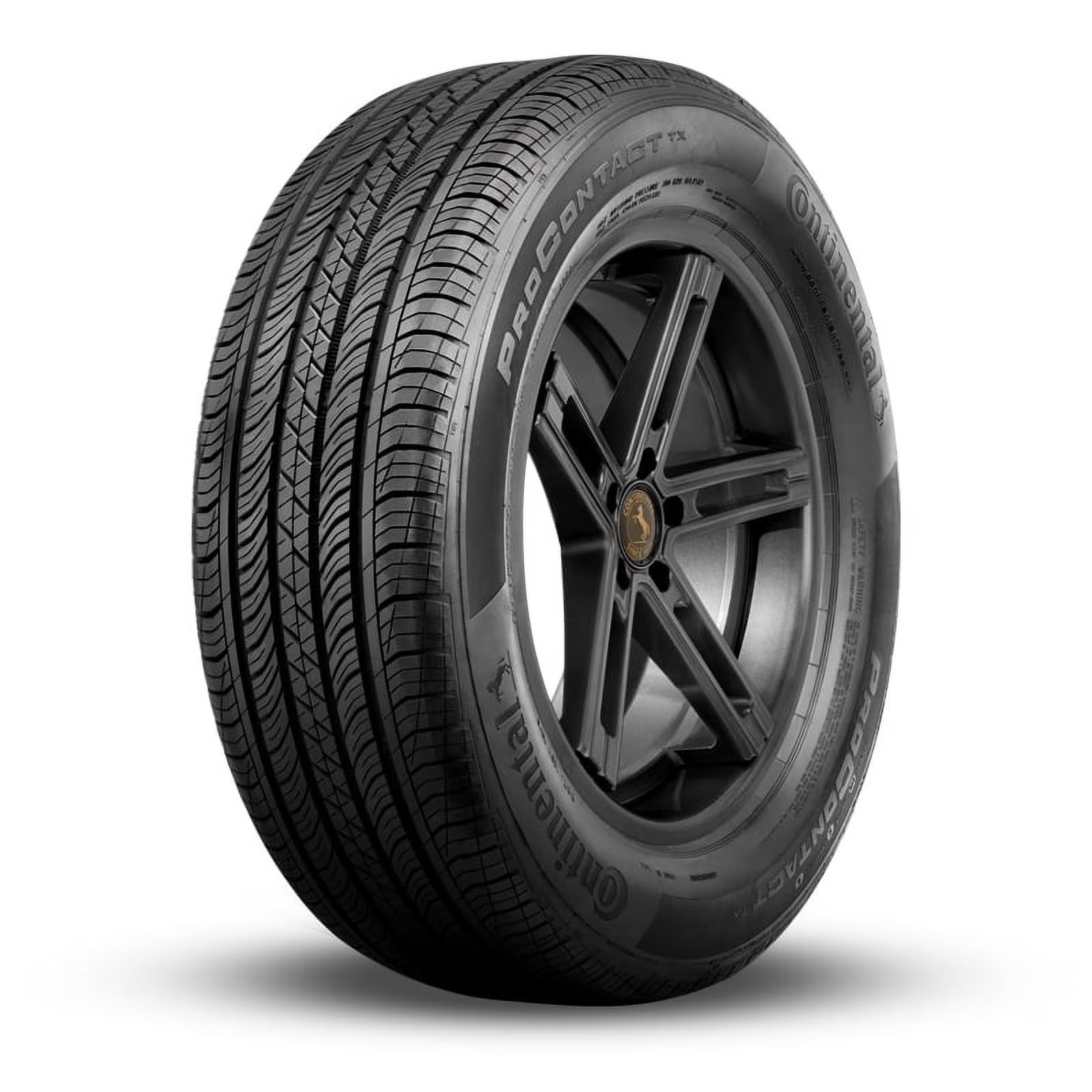 1 Continental ProContact TX 165/65R15 81T All Season 65K Mi Warranty 540AB