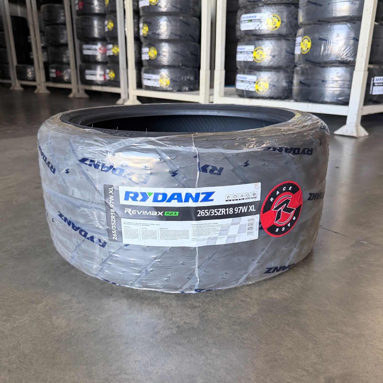 Rydanz Revimax R23 [265/35ZR18 97W XL] 200TW Racing Performance Tire Shibata NEW