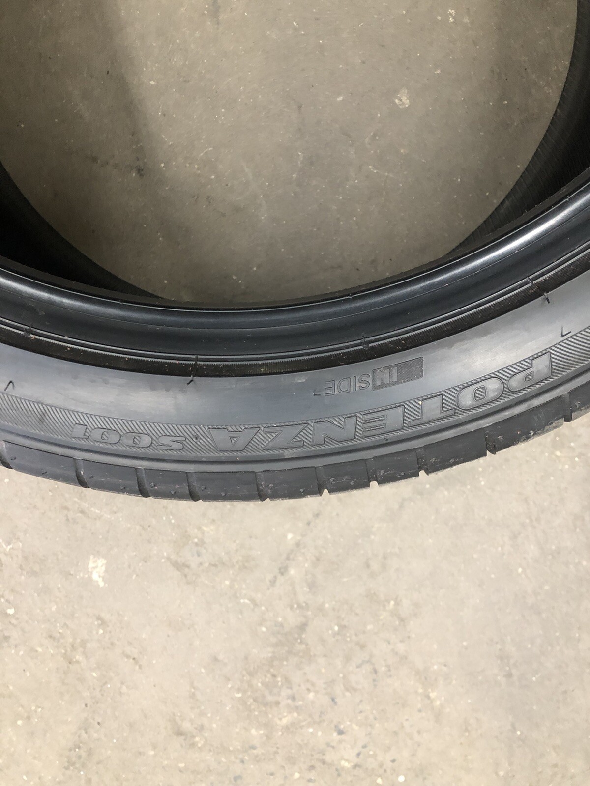 295 35 20 BRIDGESTONE POTENZA S001 (101Y)