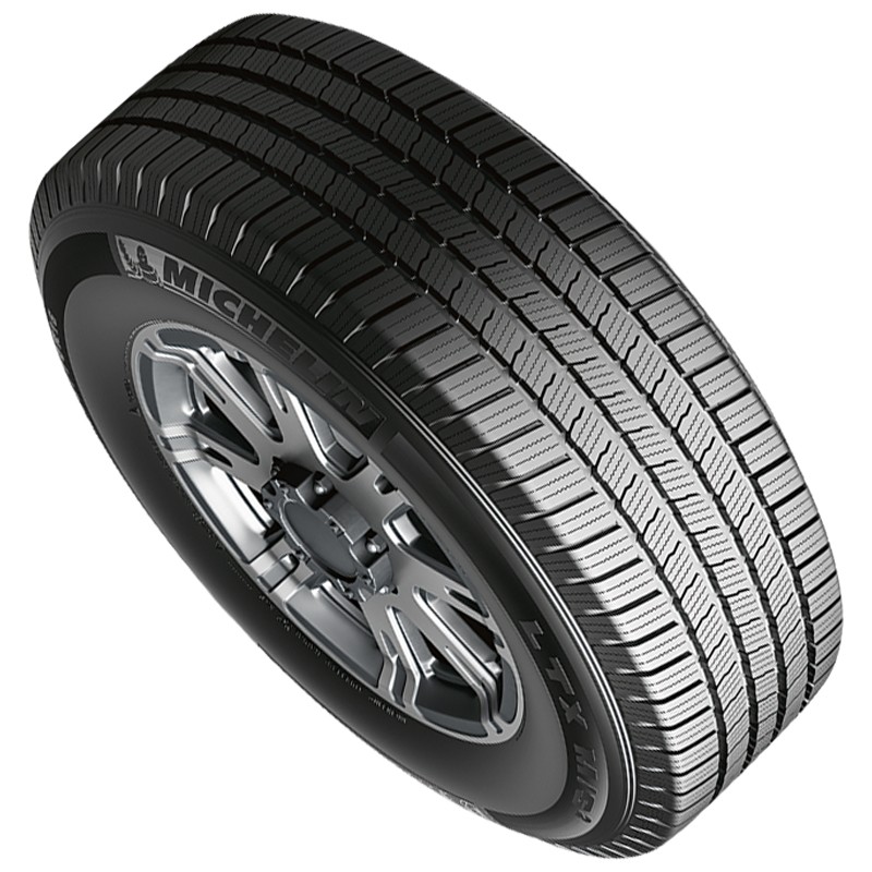 1 Michelin Defender LTX M/S 2 285/55R20 116T Highway Truck 70K Mile 820BA UTQG